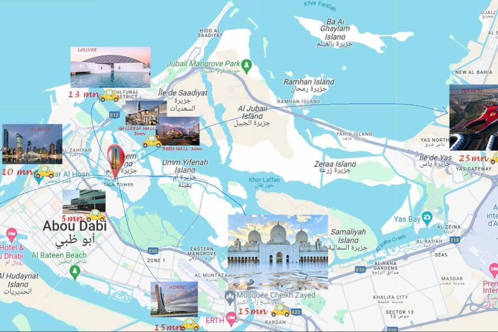 Sea View Cozy 2bhk Al Reem 6ppl - Than 10 Days Free Transportation From Airport- * Abu Dhabi